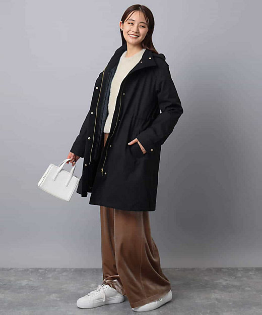 ダウンライナー付きマルチwayモッズコート／撥水加工 | MK MICHEL