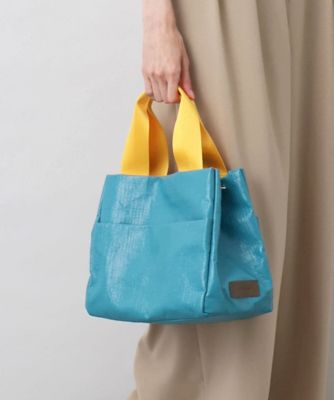 2WAY］バイカラーコーティングキャンバストート | MK MICHEL KLEIN