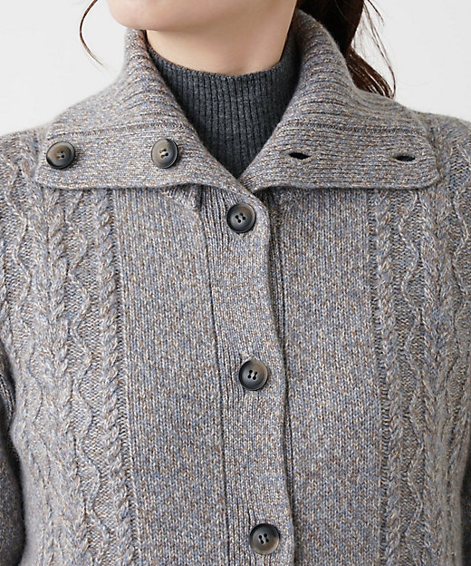 カシミヤニットカーディガン | Leilian (Women)/レリアン | 三越伊勢丹