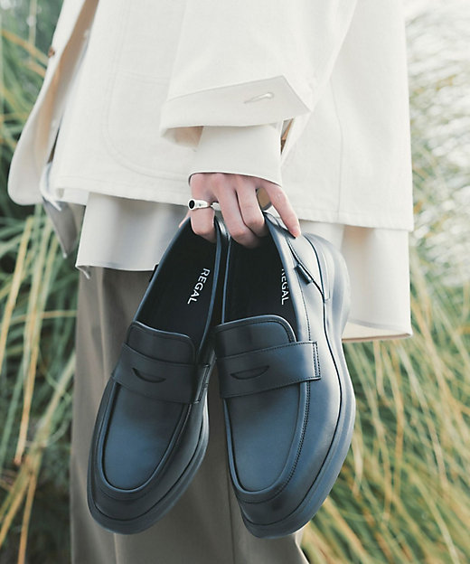 リーガル 72HL ローファー GORE－TEX ブラック カジュアル