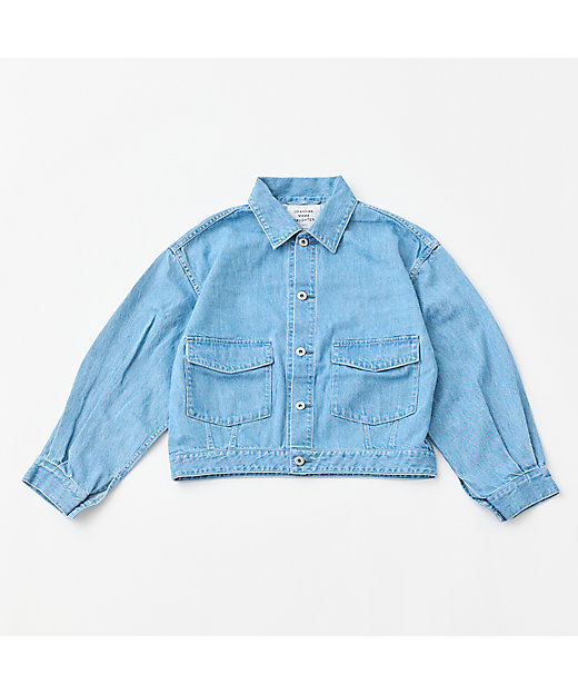 10OZデニムブルゾン | GRANDMA MAMA DAUGHTER (Women)/グランマ