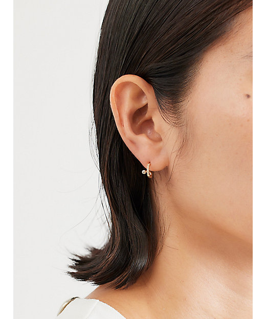 Drosera ダイヤモンド ピアス 右耳用 ※シングル | Hirotaka