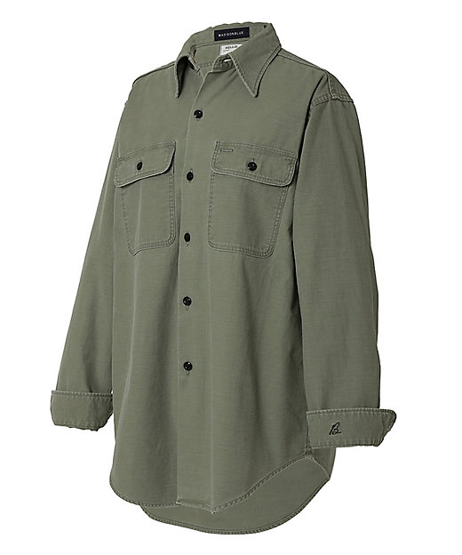 シャツ HAMPTON SHIRT BACK SATIN MB000