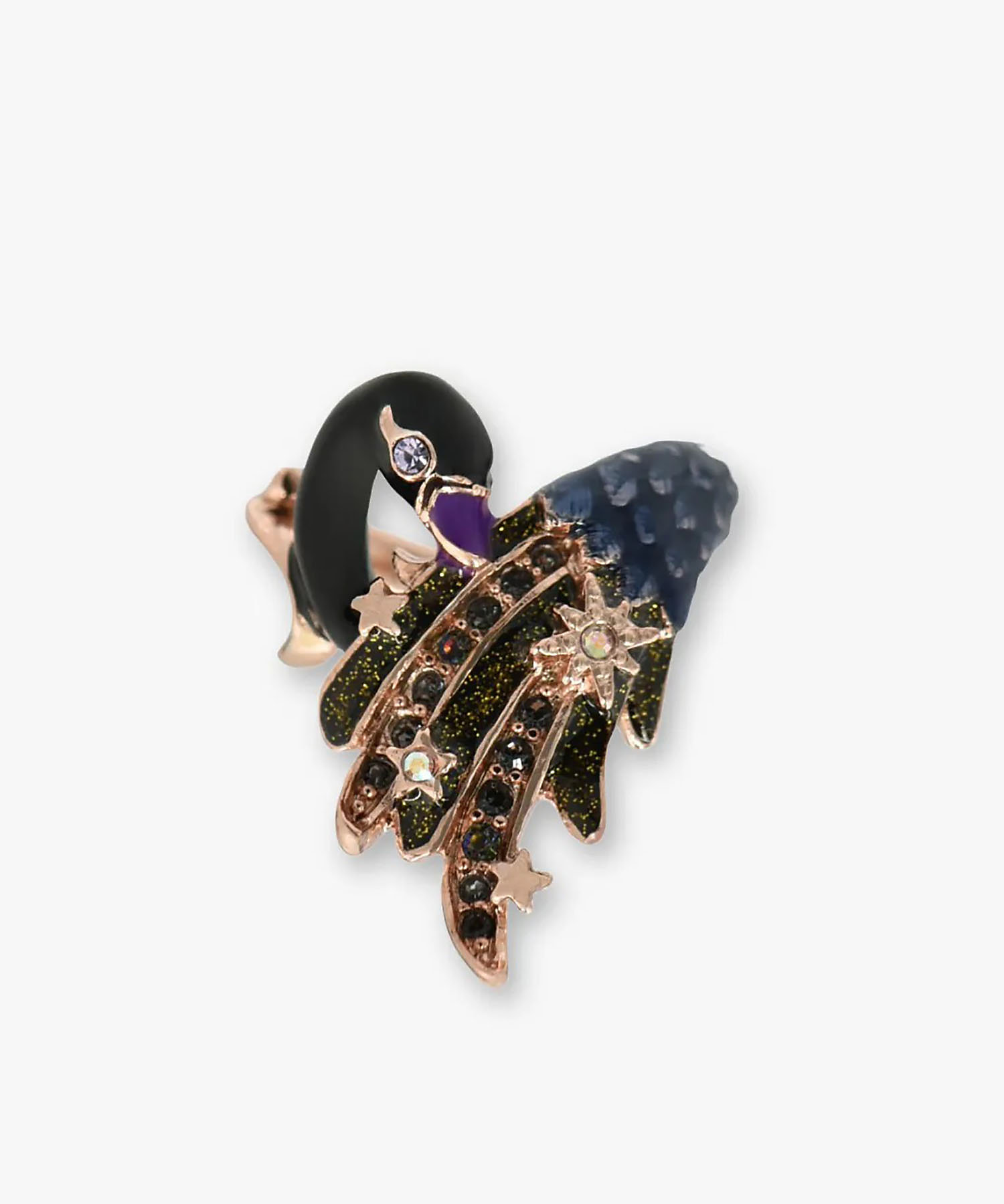 ブラックスワンモチーフ リング SAMR0785L XD | ANNA SUI