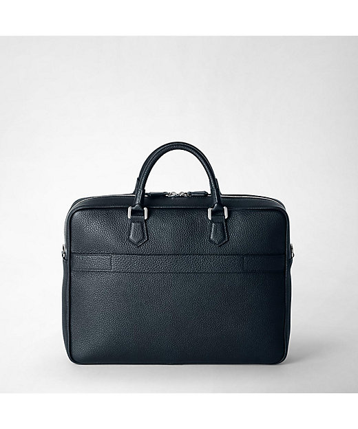 CACHEMIREレザー製 スリムブリーフケース | SERAPIAN (Men