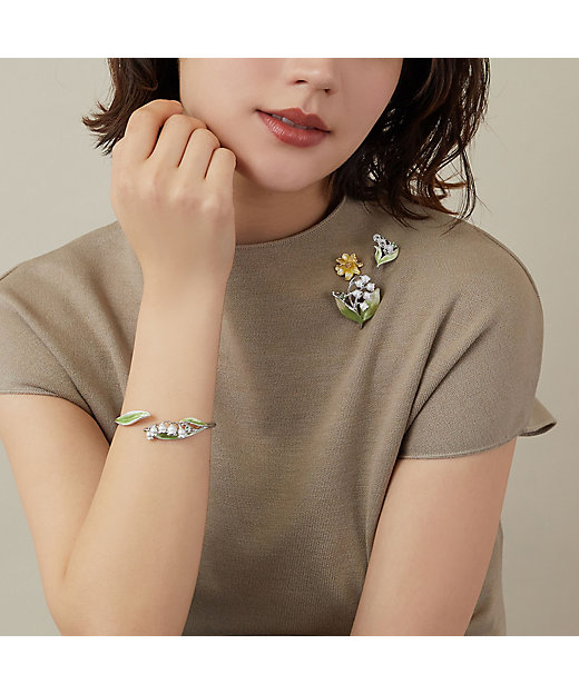すずらん ブローチ VBRV8033 UW | VENDOME BOUTIQUE (Women