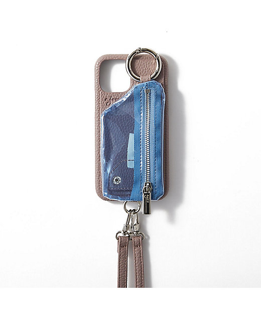 cadenas PVC zipphone case shoulder