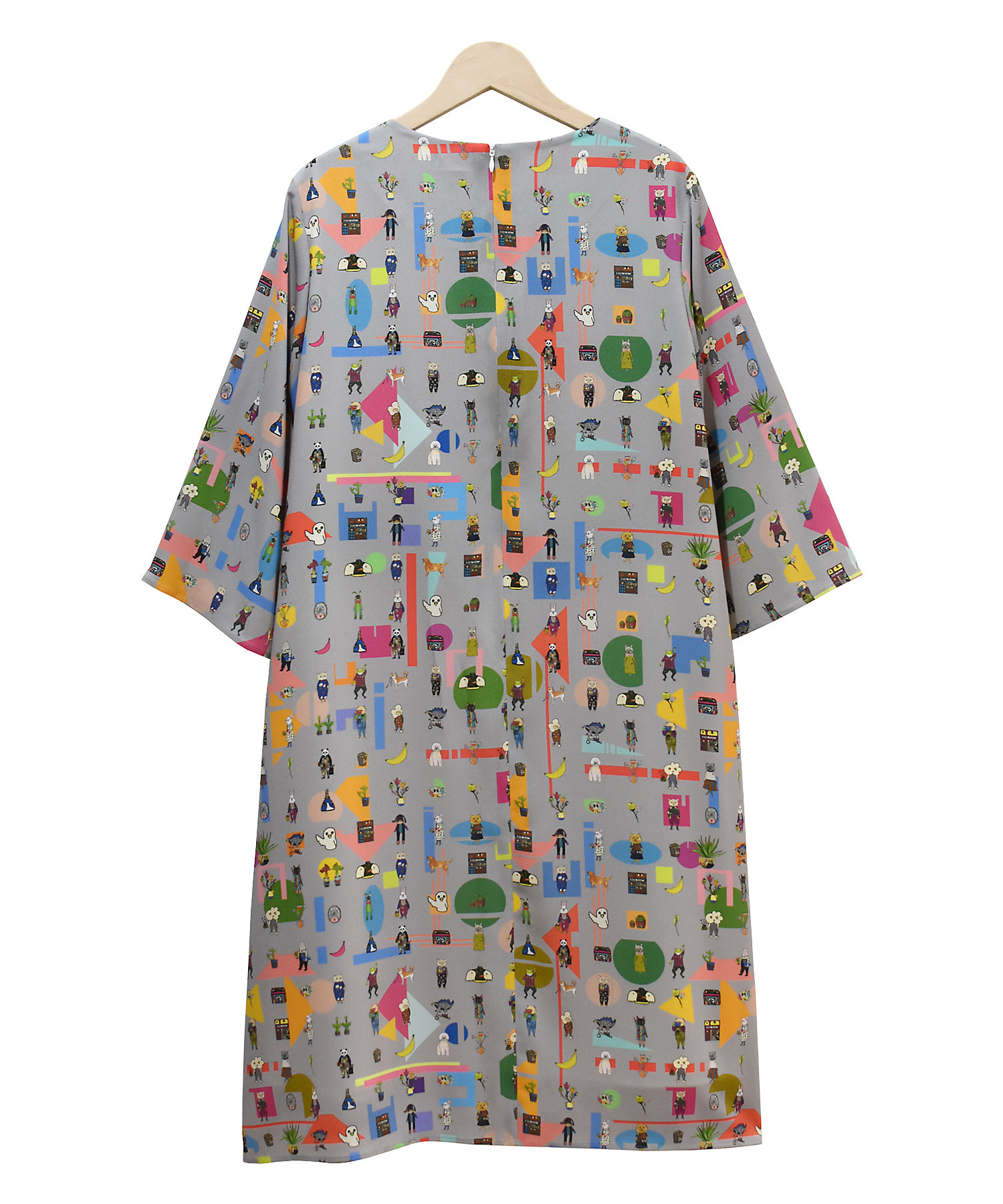 定番Aラインワンピース | mannine (Women/大きいサイズ)/マンナイン