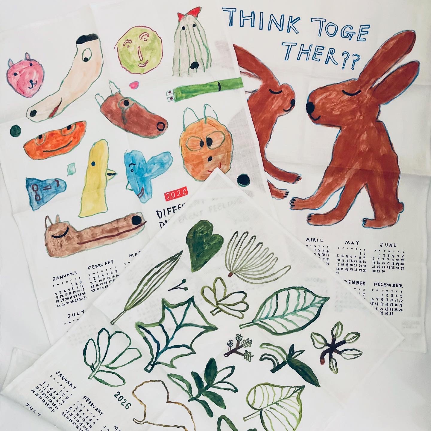 リネンカレンダー（Mogu Takahashi）｜isetta - イセッタ 世田谷区瀬田