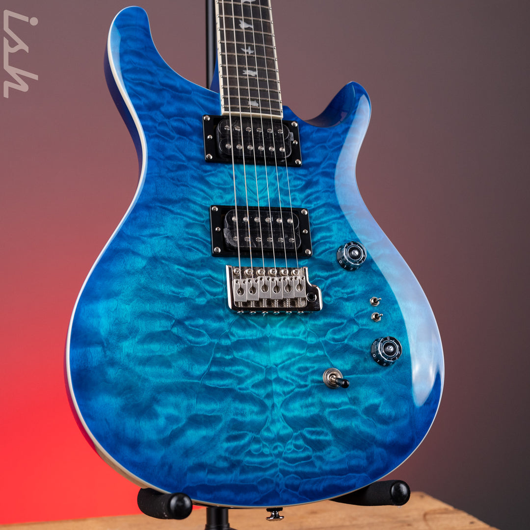 PRS SE Custom 24-08 Electric Guitar Quilt Lake Blue *2025 Release