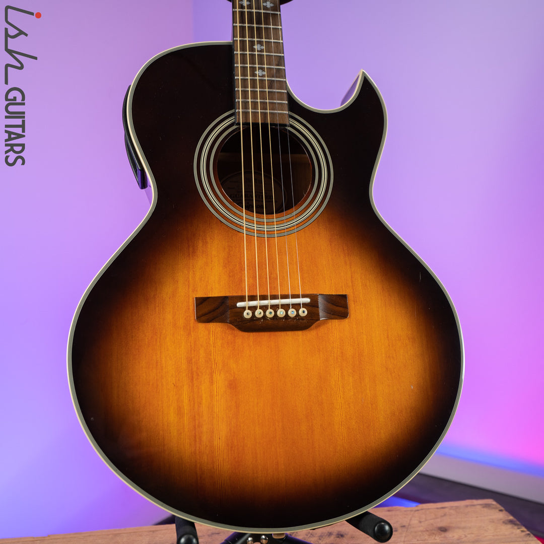 1998 Epiphone PR-5E Vintage Sunburst – Ish Guitars