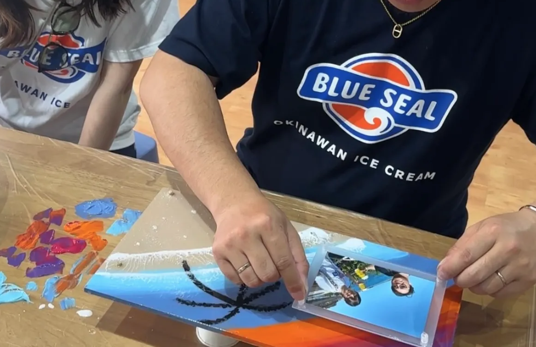 石垣島/約1.5時間/レジンアート】当日予約OK☆オリジナルの海と写真で