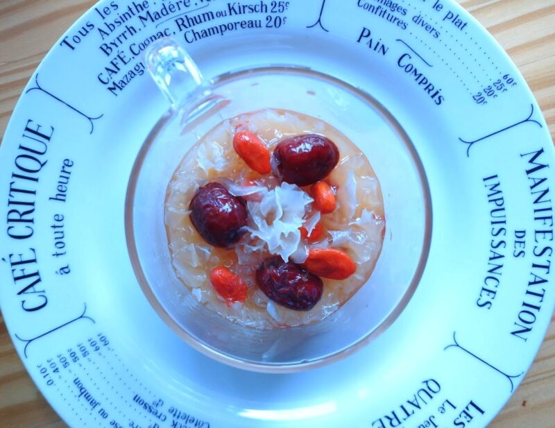 おうちでできる「秋の食養生」白きくらげ・クコの実・ナツメのかんたん