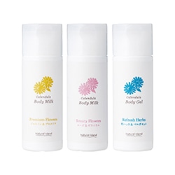 カレンデュラ花束ボディミルク&ジェルトライアルセット｜ナチュラル