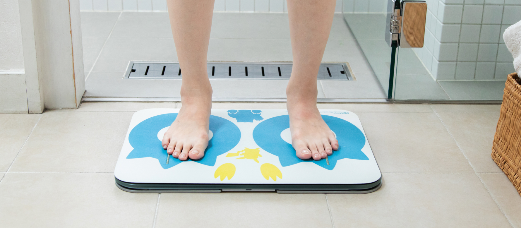 スマートバスマット 体組成計 ポケモンモデル「ピカチュウとカビゴンの