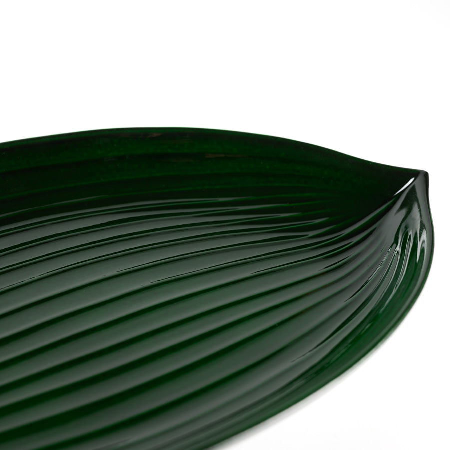 笹波鉢 緑 漆器の中鉢 FC30-14 漆器の井助
