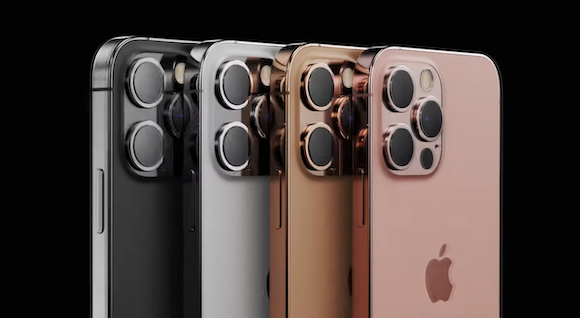 iPhone13 Proのサンセットゴールドとローズゴールドはこんな感じ？動画