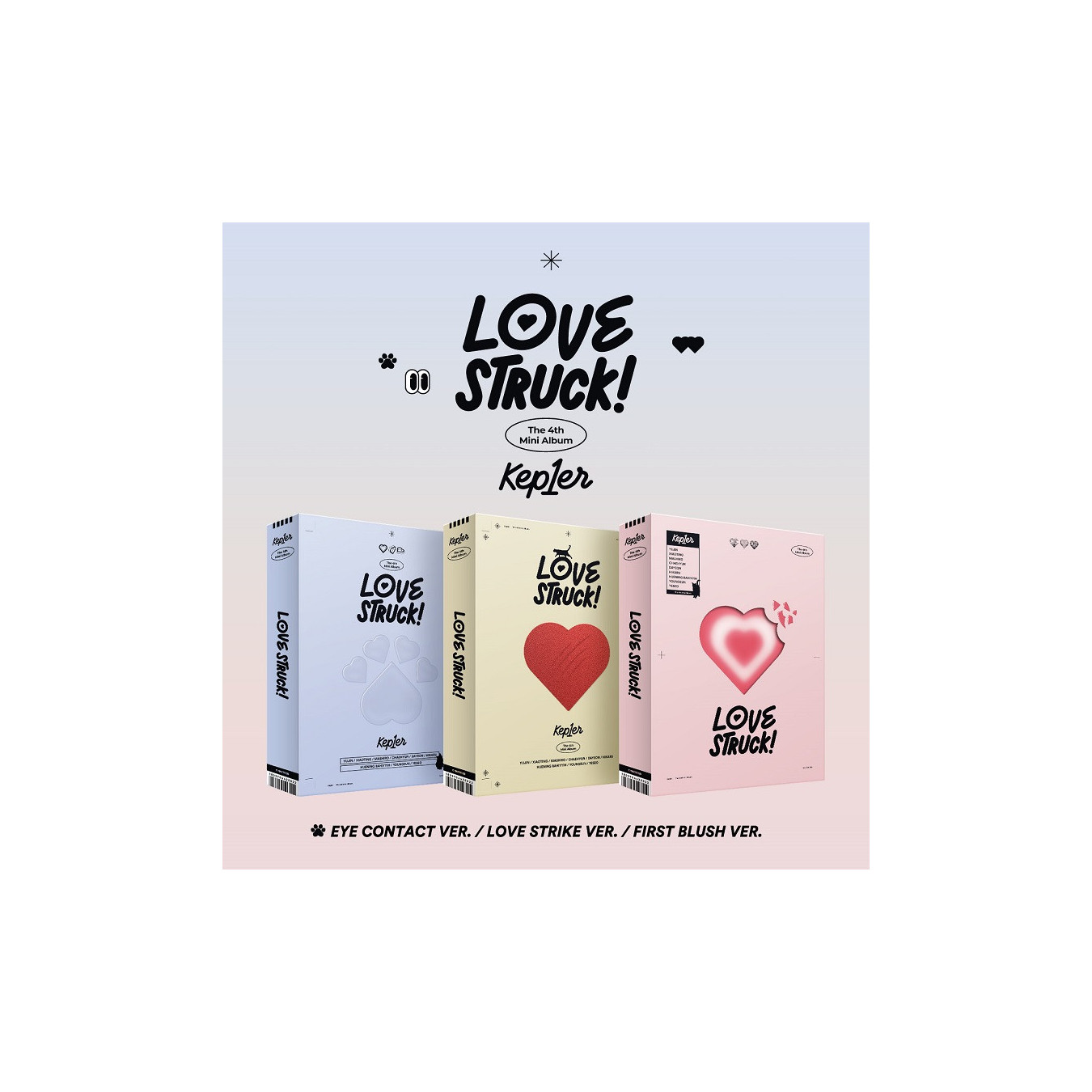 KEP1ER - Lovestruck! [1872] Album version Love Strike ver.