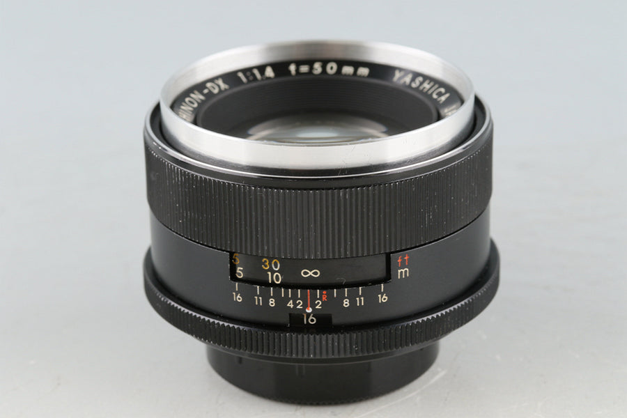 Yashica Auto Yashinon -DX 50mm F/1.4 Lens for M42 #50984F4