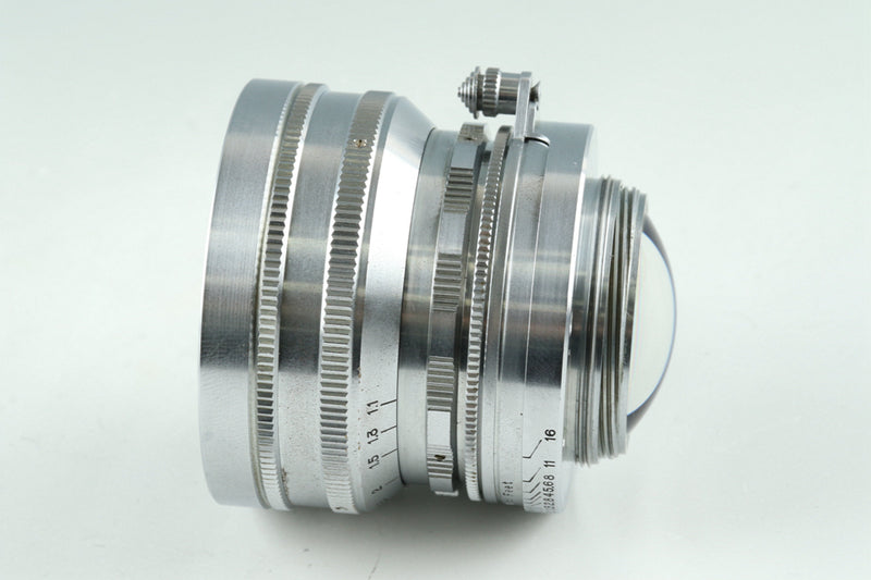 Zunow 50mm F/1.1 Lens for Leica L39 *購入希望の方は弊社までご連絡