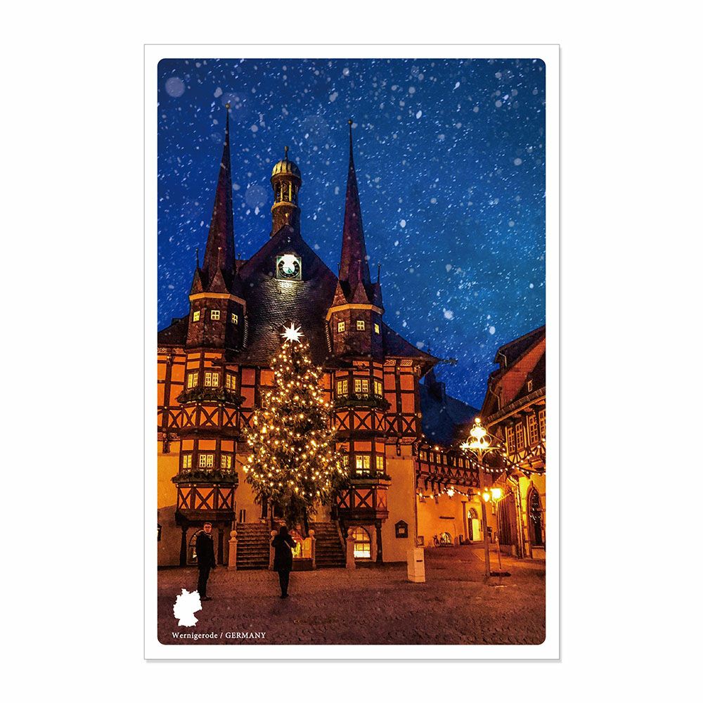 世界の絶景ポストカード~世界のクリスマス~ 雪のヴェルニゲローデ