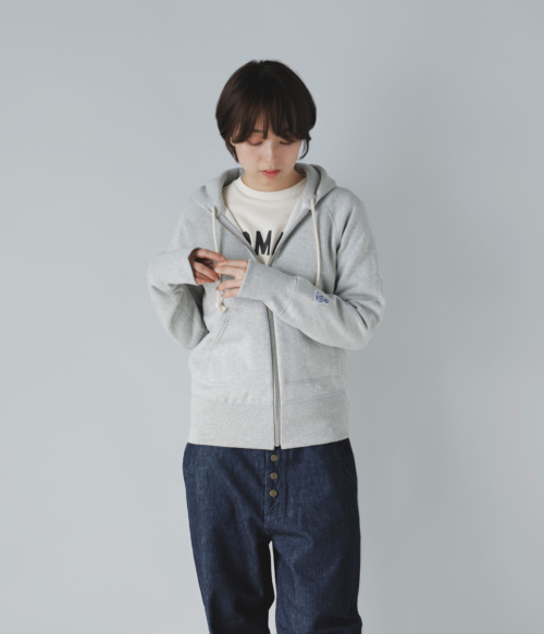 R & D.M.Co-(オールドマンズテーラー) ソフト裏起毛ジップアップ