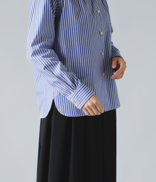 atelier naruse アトリエナルセ コットン スタンド オフ カラー