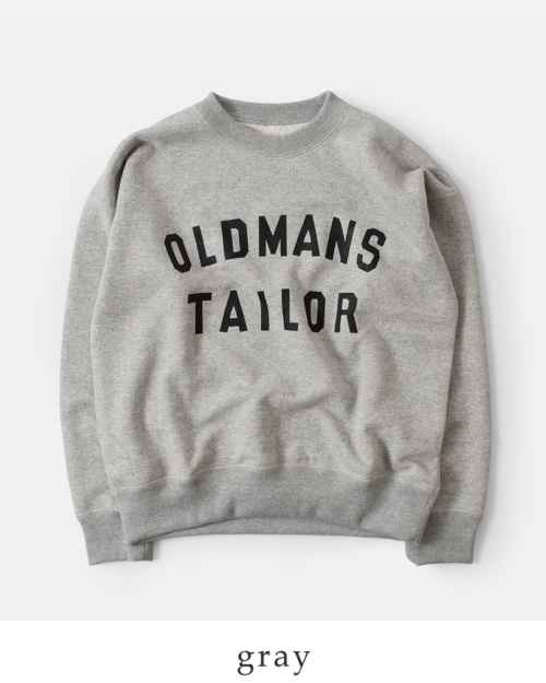 R & D.M.Co- オールドマンズテーラー コットン ラバープリント クルー
