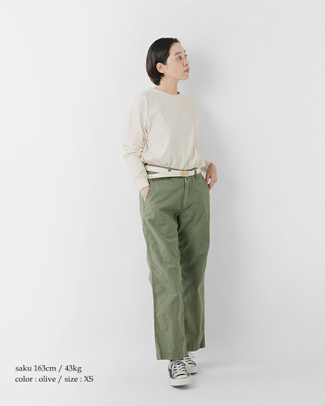 MASTER&Co. マスターアンドコー CHINO LONG TROUSERS チノ ロング