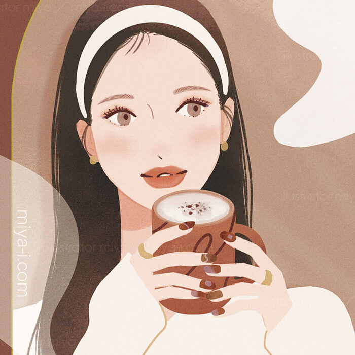 オリジナルイラスト「ミモザ」 - イラストレーターズ通信