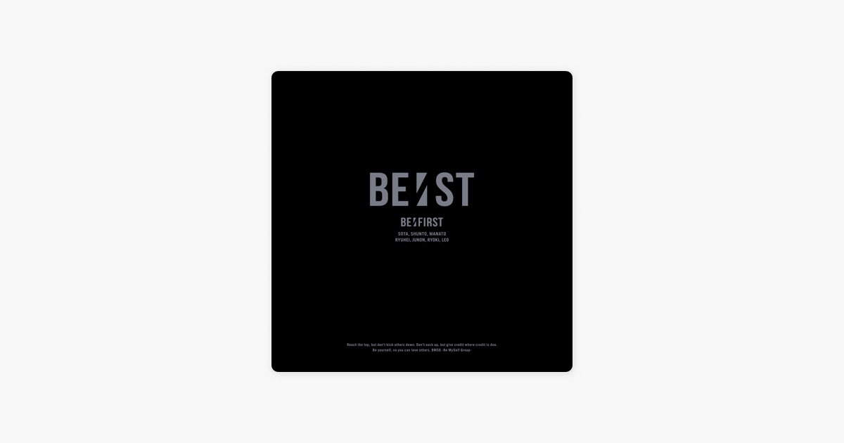 BE:ST - BE:FIRSTのアルバム - Apple Music