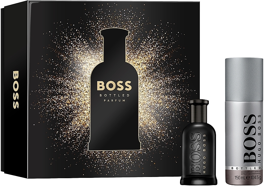 BOSS Bottled Parfum - Zestaw (parfum 50 ml + deo 150 ml) | Makeup.pl
