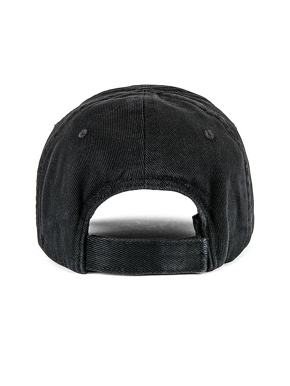 Balenciaga Pride Cap in Black & White | FWRD