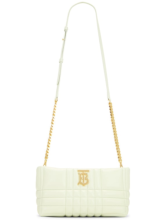 Burberry Small Lola Zip Crossbody Bag in Pistachio | FWRD