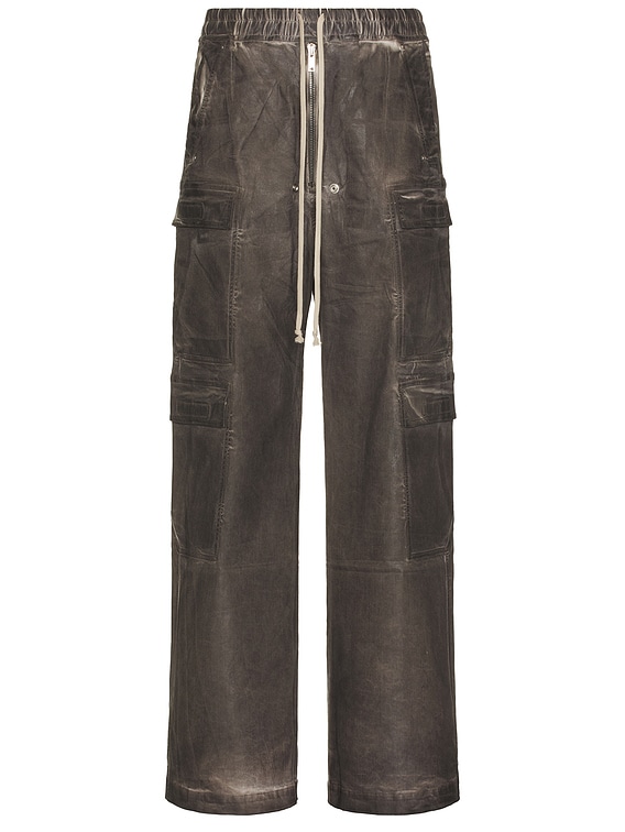 DRKSHDW by Rick Owens Double Cargo Jumbo Belas in Dark Dust | FWRD
