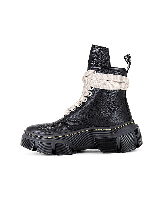 Rick Owens x Dr. Martens 1460 DMXL Jumbo Lace Boot in Black | FWRD