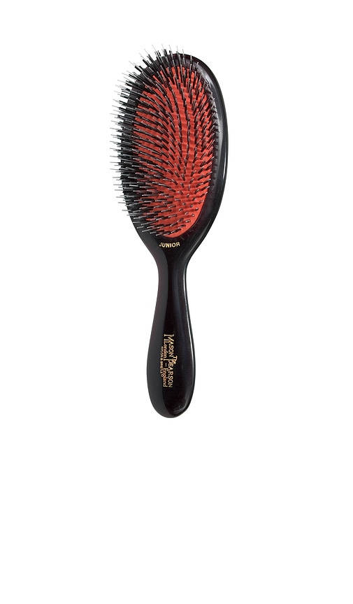 Mason Pearson Junior Bristle & Nylon Hairbrush in Dark Ruby | REVOLVE