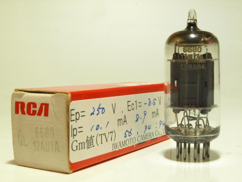 カメラのいわもと：真空管 12AU7、ECC82、同等管、類似管商品在庫一覧