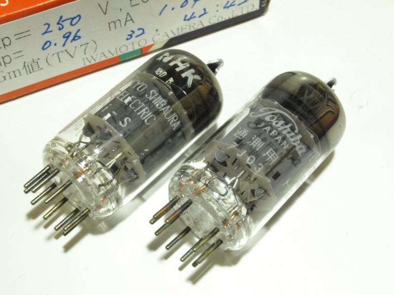 カメラのいわもと：真空管 12AX7、ECC83、同等管、類似管商品在庫一覧