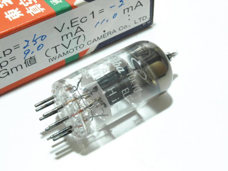 カメラのいわもと：真空管 12AT7、12AZ7、ECC81、同等管、類似管商品