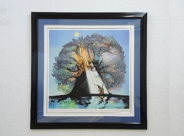 藤城清治 「月光の響」】絵画の買取実績一覧 - いわの美術