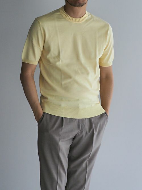 OUTLET】【SALE】Crucianiクルチアーニ クルーネックニット【全2色