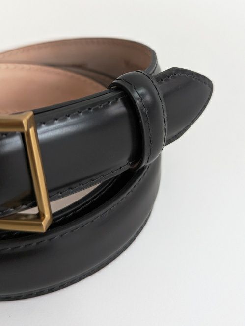 OUTLET】 【SALE】MAISON BOINET メゾンボワネ レザーベルト 【全2色