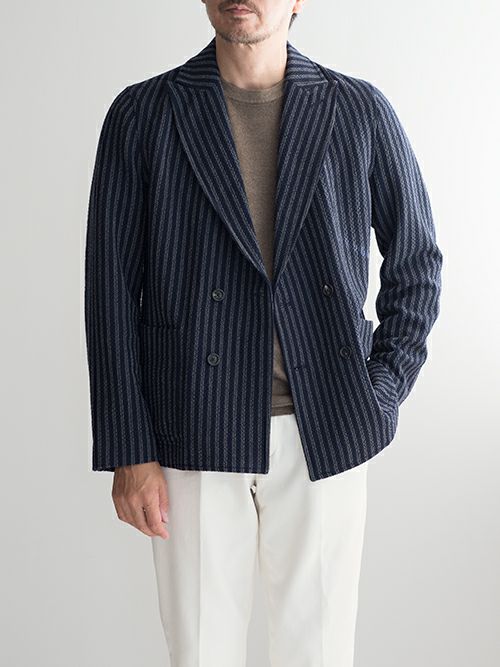 CIRCOLO 1901 チルコロ 1901 グレンチェック柄ジャージージャケット