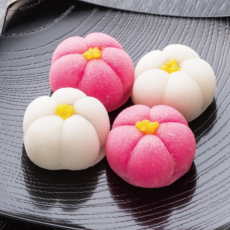 花餅紅白梅【4個入】｜板前魂のマイおせち2026年度