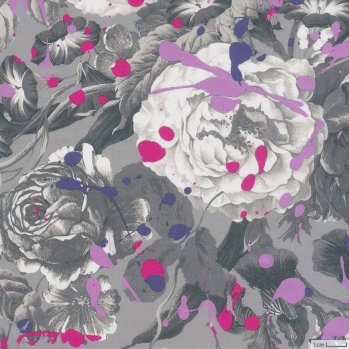 リバティプリント カーライン・レベル＜02N＞生地 （ホビーラホビーレ