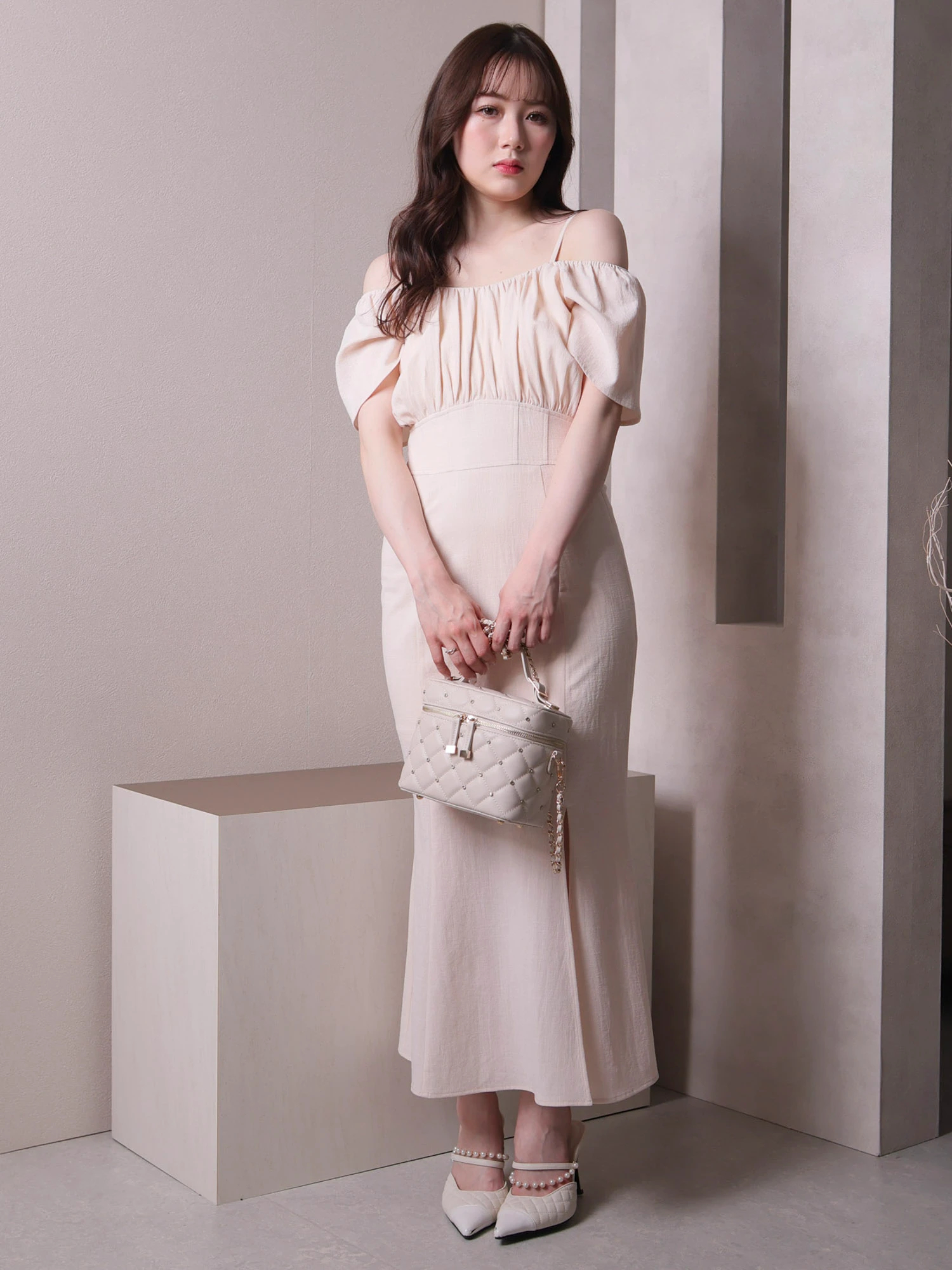 LIP SERVICE（リップサービス）｜ 2wayオフショルマーメイドワンピース