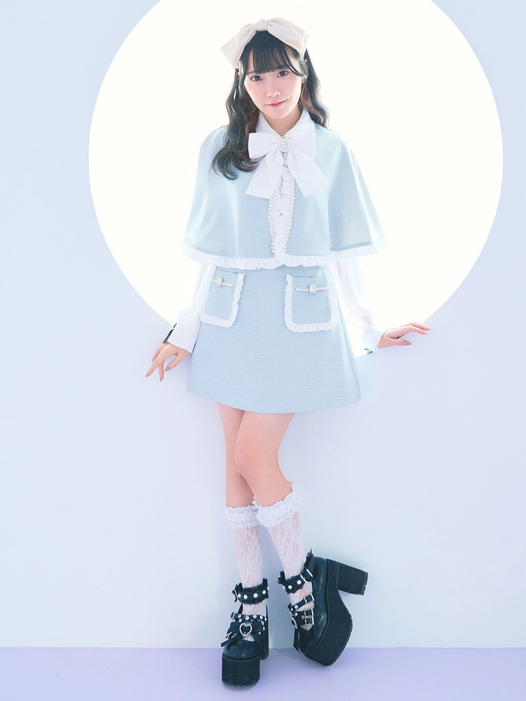 フリルケープ - Ank Rouge(アンクルージュ)のポンチョ・ケープ