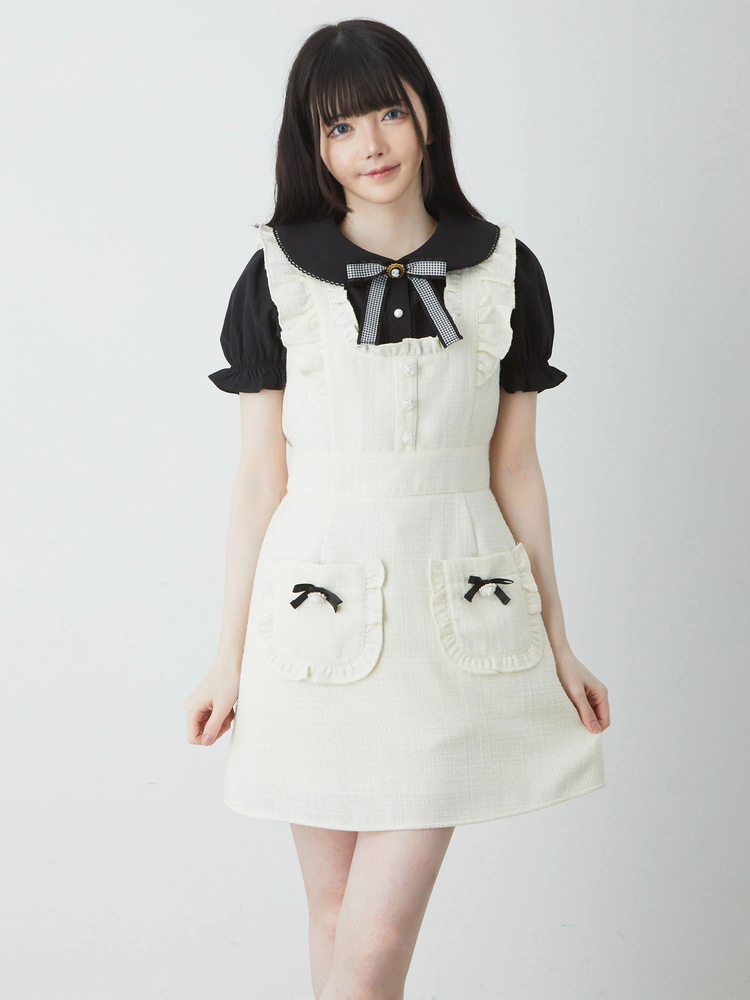 クラシカルローズツイードJSK - Ank Rouge(アンクルージュ)の