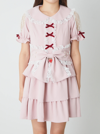 BigおリボンおひめさまティアードOP - Ank Rouge(アンクルージュ)の